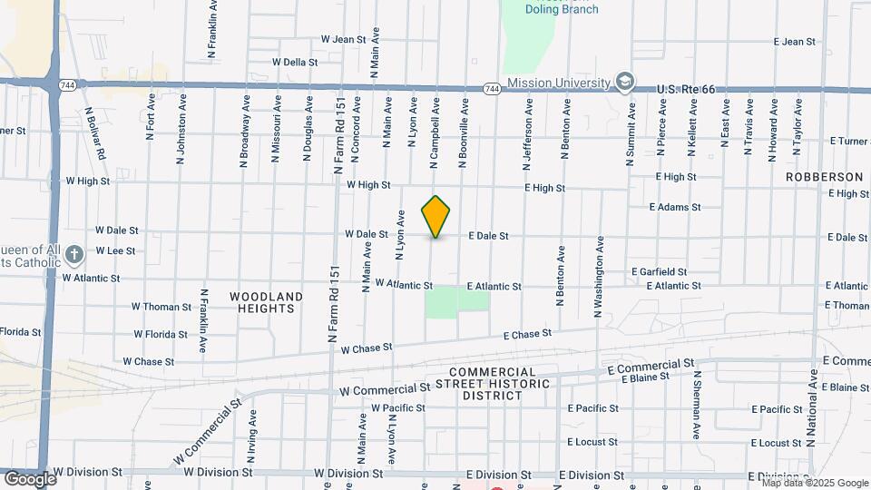 2046 N Campbell Ave Map and Location Details