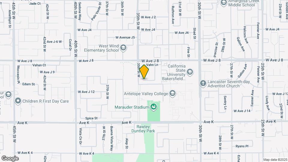 3324 W Ave J-10 Map and Location Details