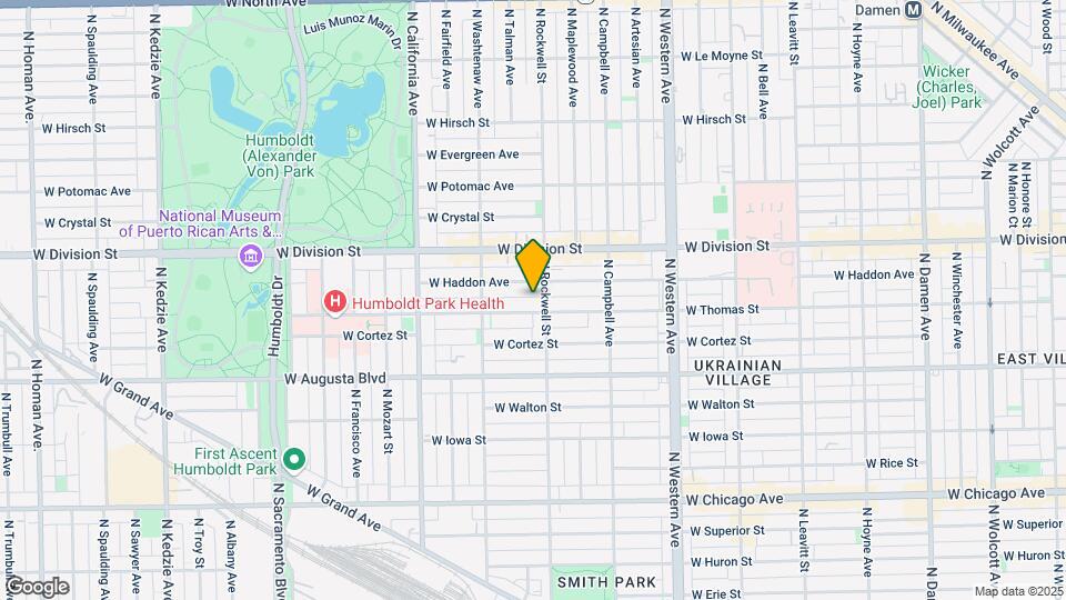 2610 W Thomas St Map and Location Details