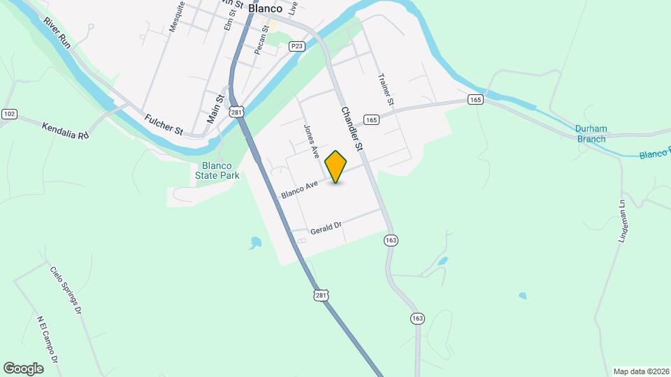 380 Blanco Ave Map and Location Details