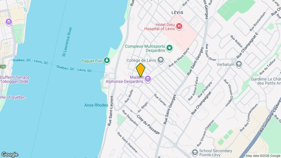 1 Notre-Dame Rue Map and Location Details