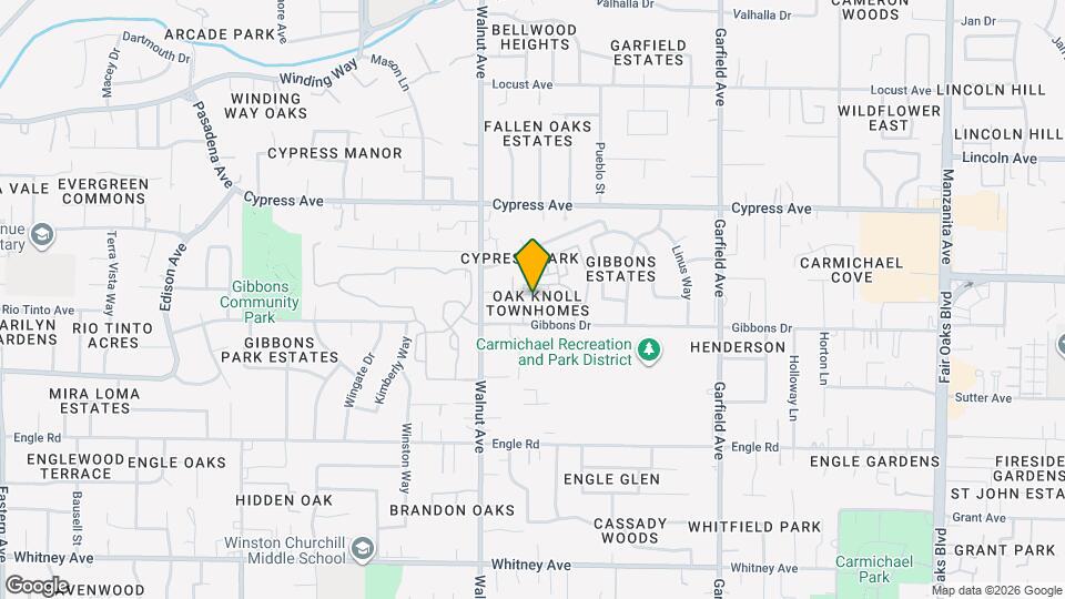 3926 Oak Villa Cir Map and Location Details