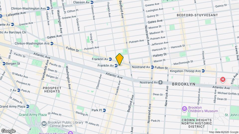 533 Franklin Ave, Unit 2 Map and Location Details