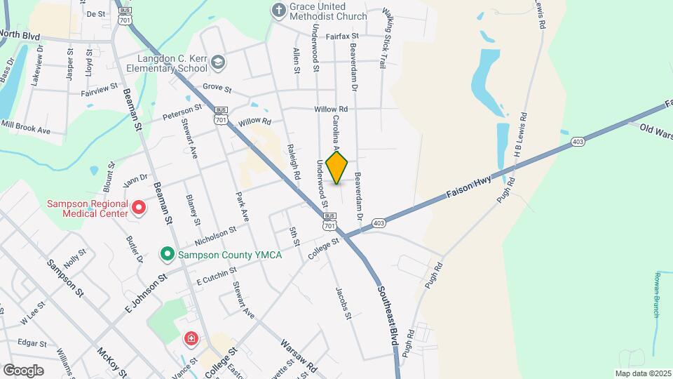 113 Carolina Ave Map and Location Details