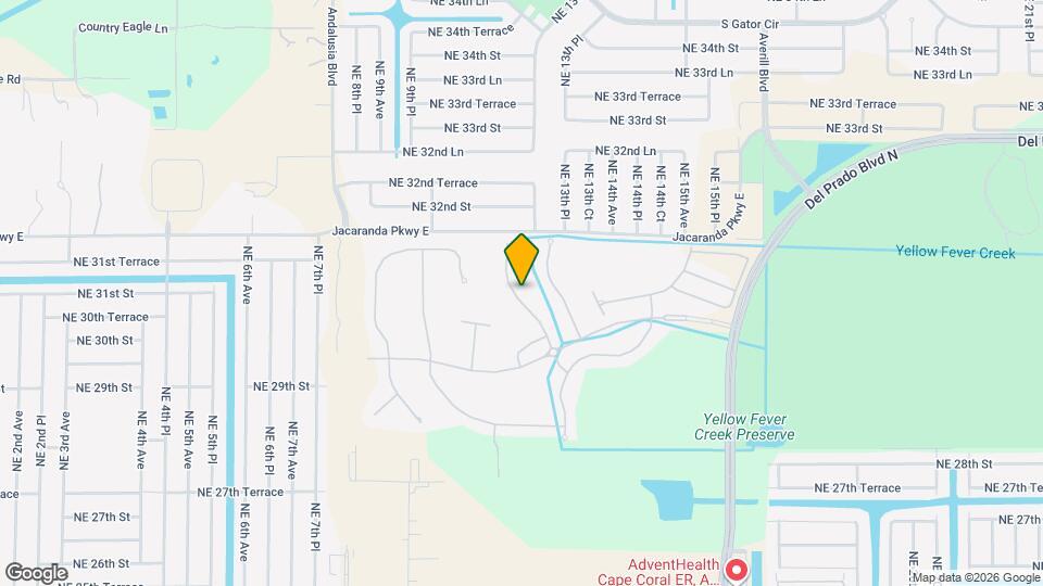 3023 Lake Manatee Ct Map and Location Details