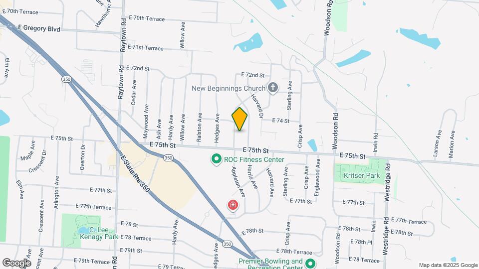 7409 Appleton Ave Map and Location Details