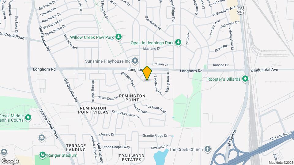 629 Saddleway Dr Map and Location Details