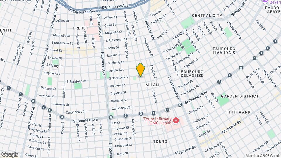 2027 General Taylor St, Unit Gen Taylor Apt B Mapa y Detalles de la Ubicación