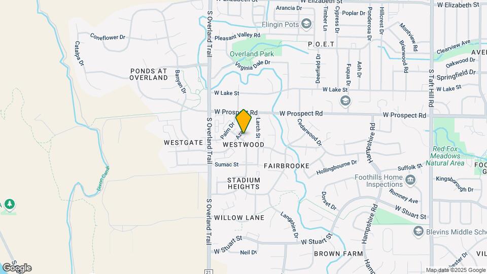 1624 Azalea Dr Map and Location Details