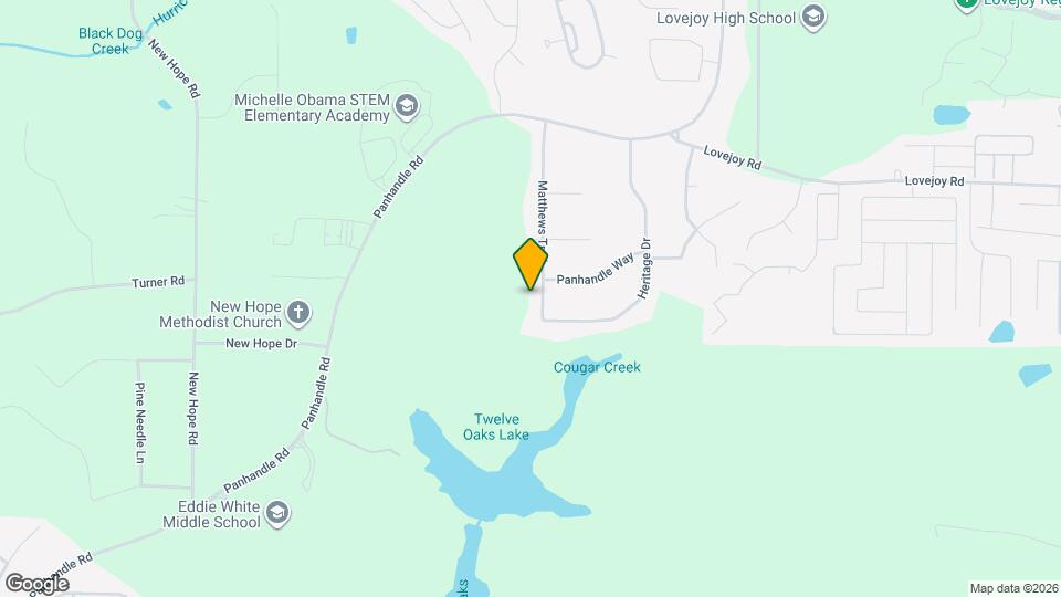 11647 Matthews Trail Map and Location Details