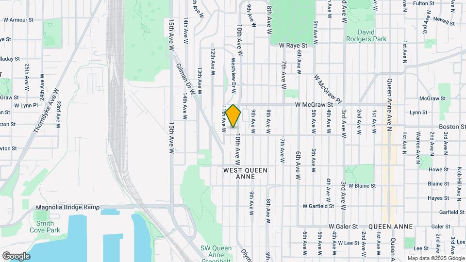 2105 10th Ave W Map and Location Details