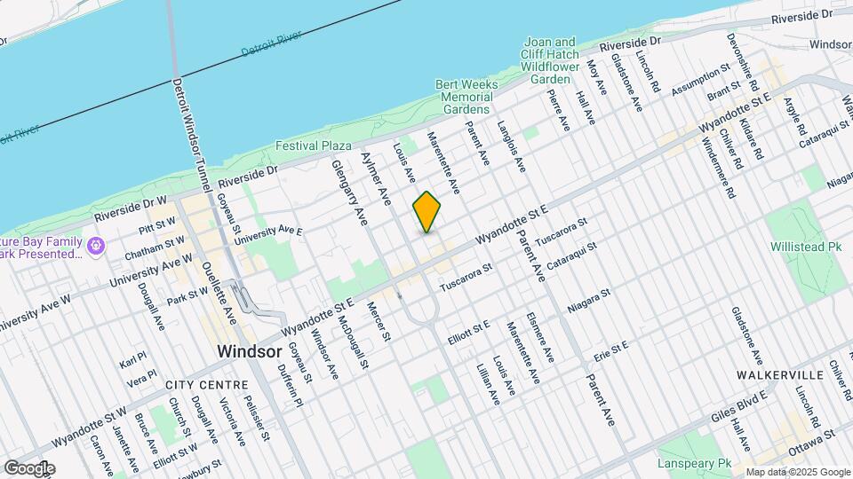 655 Brant Ave Map and Location Details