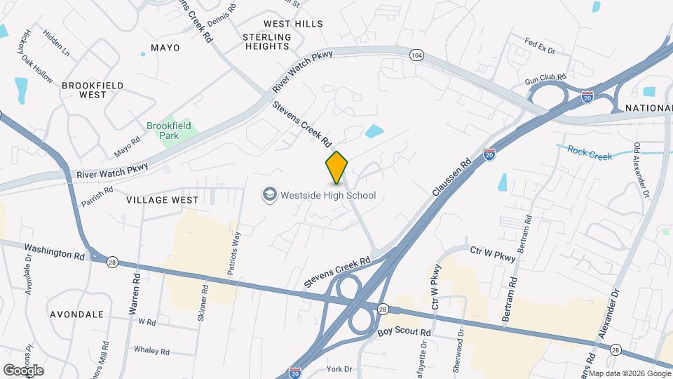 1017 Stevens Creek Rd, Unit 207 Mapa y Detalles de la Ubicación