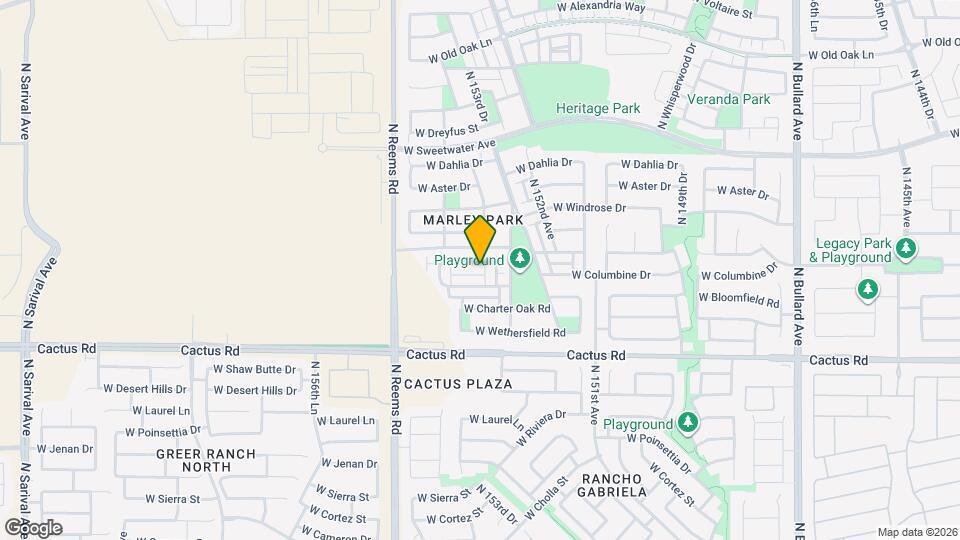 15359 W Columbine Dr Map and Location Details