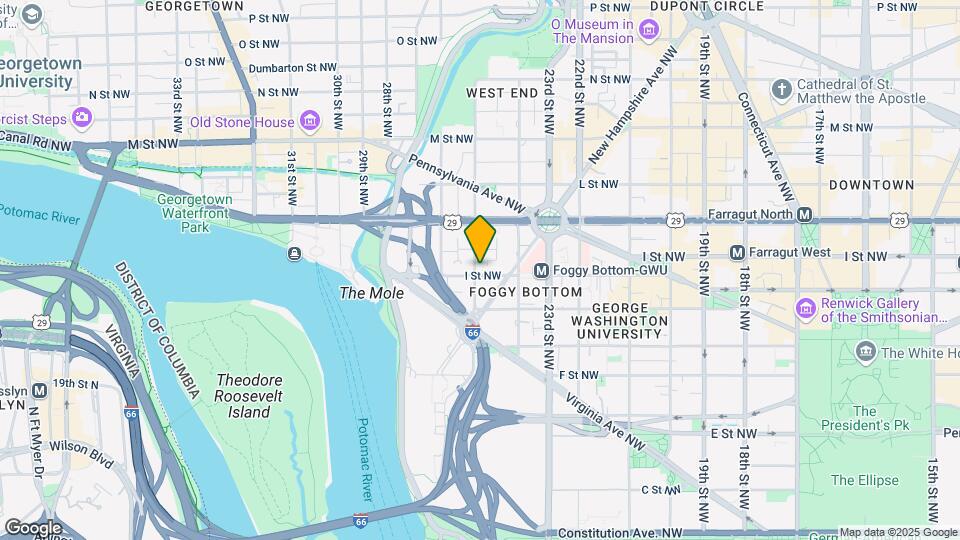 903-907 25th St NW Map and Location Details