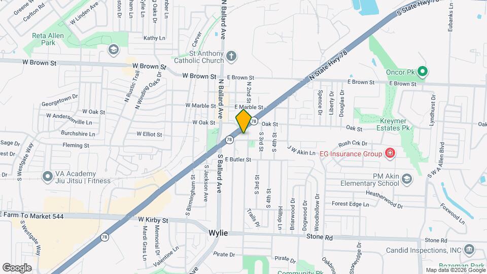 207 Masters Ave Map and Location Details