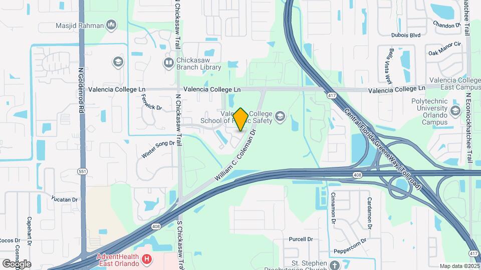 8201 Claire Ann Dr Map and Location Details