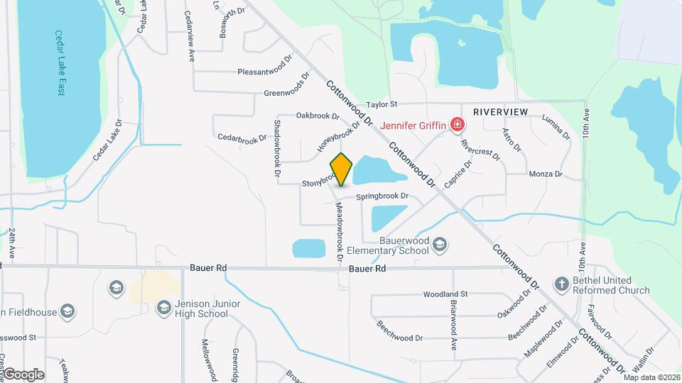 8596 Meadowbrook Dr Map and Location Details