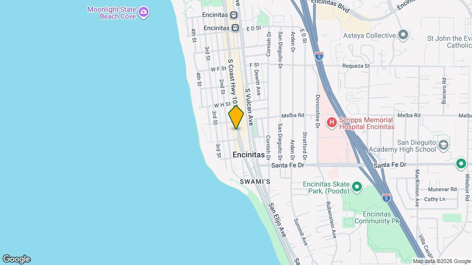 1042 S Coast Hwy 101 Map and Location Details