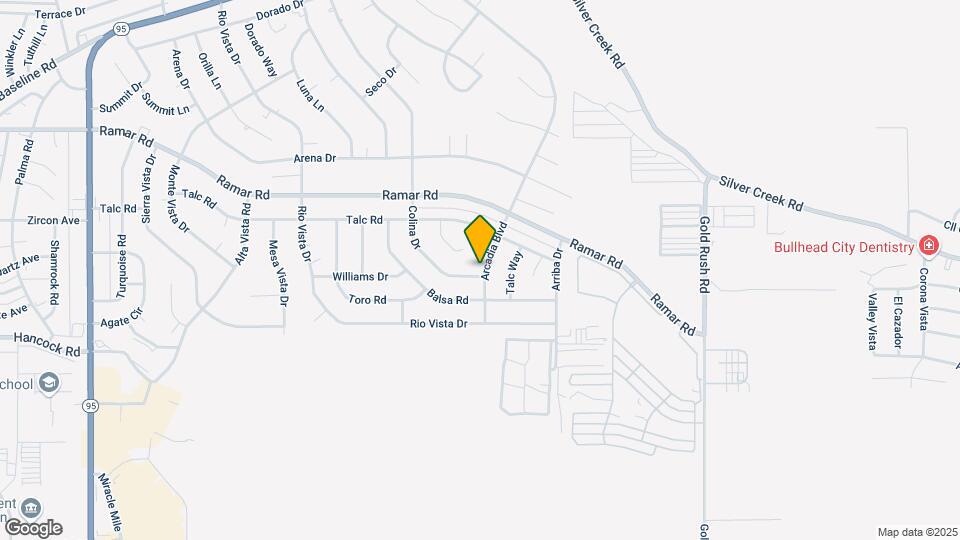 1895 Colina Dr Map and Location Details