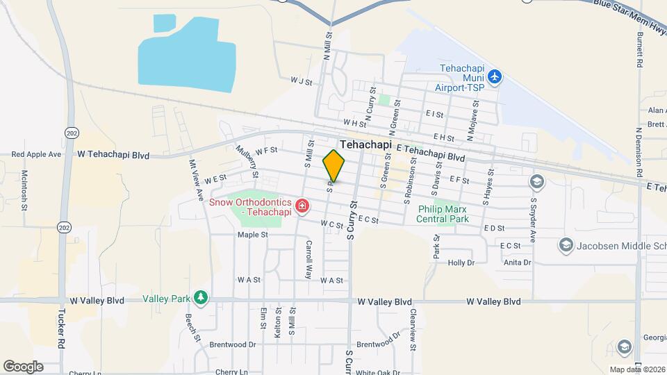 228 W E St Mapa y Detalles de la Ubicación