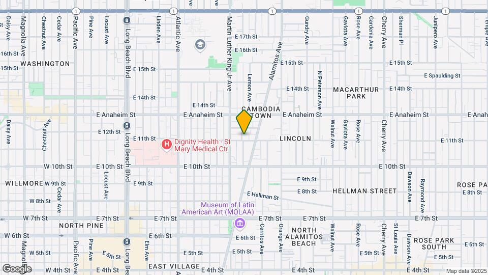 1101 11th St Map and Location Details