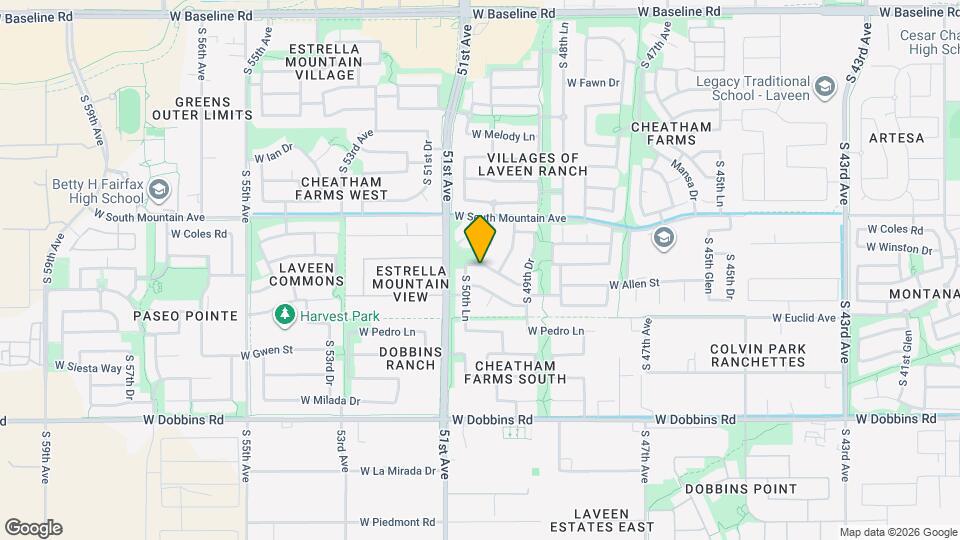 5023 W Ardmore Rd Map and Location Details