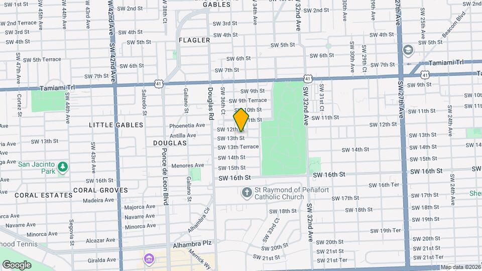 3531 SW 13th St Map and Location Details