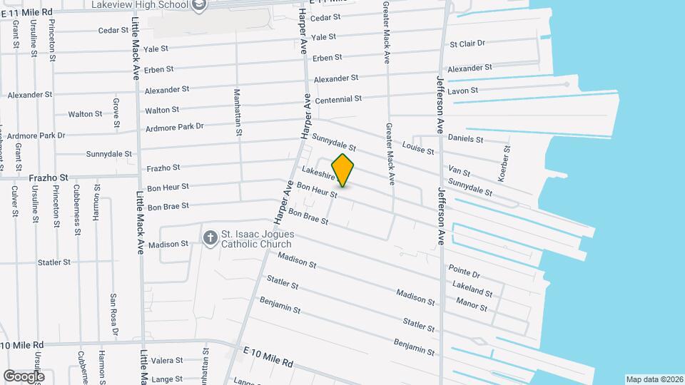 21705 Bon Heur St Mapa y Detalles de la Ubicación