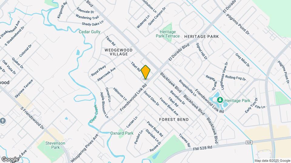 16515 Forest Bend Ave Map and Location Details