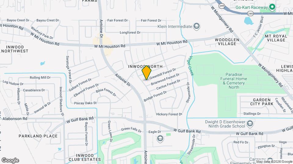 5635 Greenhill Forest Dr Map and Location Details