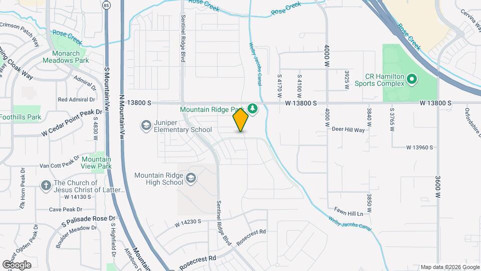 4314 W Watchmen Wy Map and Location Details