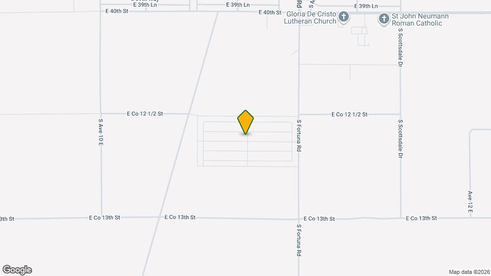 10688 E 45th St Map and Location Details