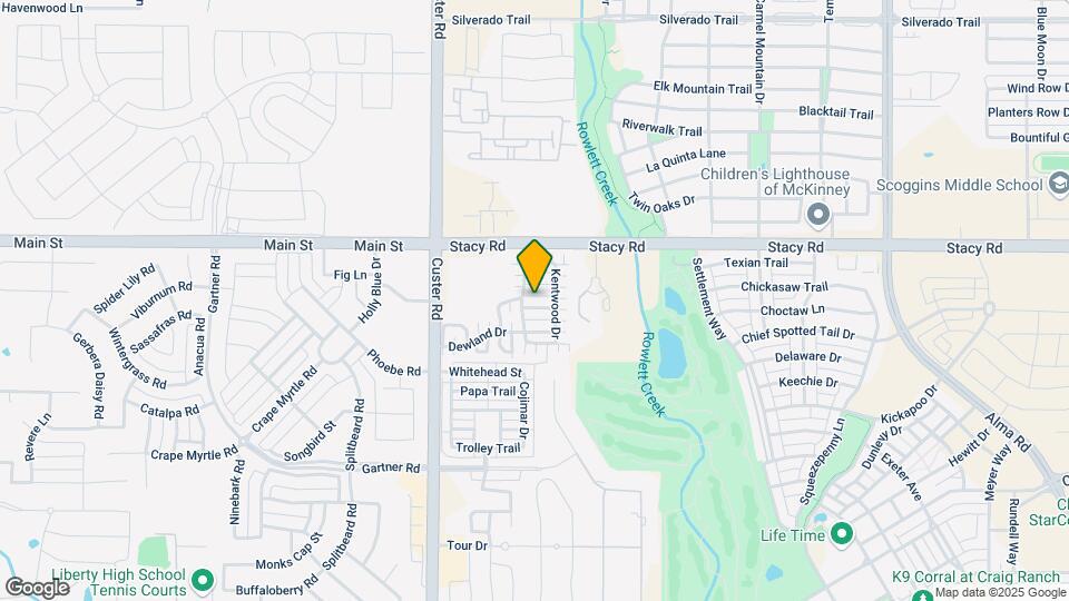 8620 Grassland Dr Map and Location Details