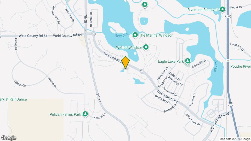 1940 Shadow Lake Dr Mapa y Detalles de la Ubicación