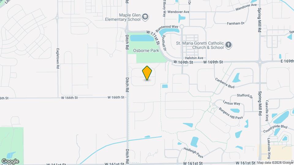 1246 Clairet Mapa y Detalles de la Ubicación