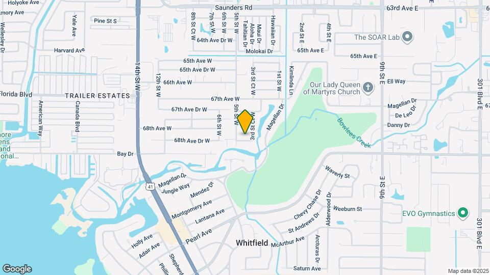 407 68th Ave Dr W Map and Location Details