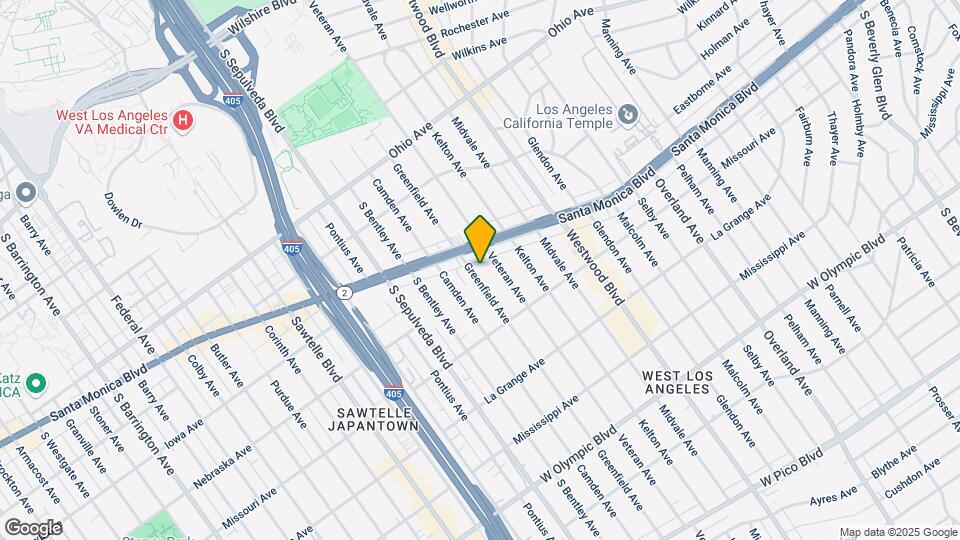 1824 Greenfield Ave Mapa y Detalles de la Ubicación