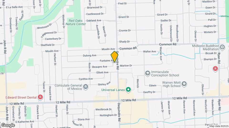 1746 Beaupre Ave Map and Location Details