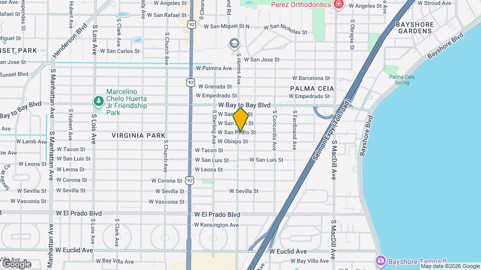 3516 W San Pedro St Map and Location Details