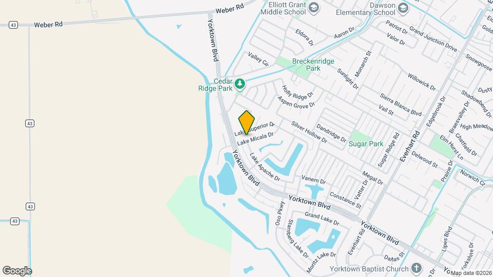 7461 Lake Micala Dr Map and Location Details