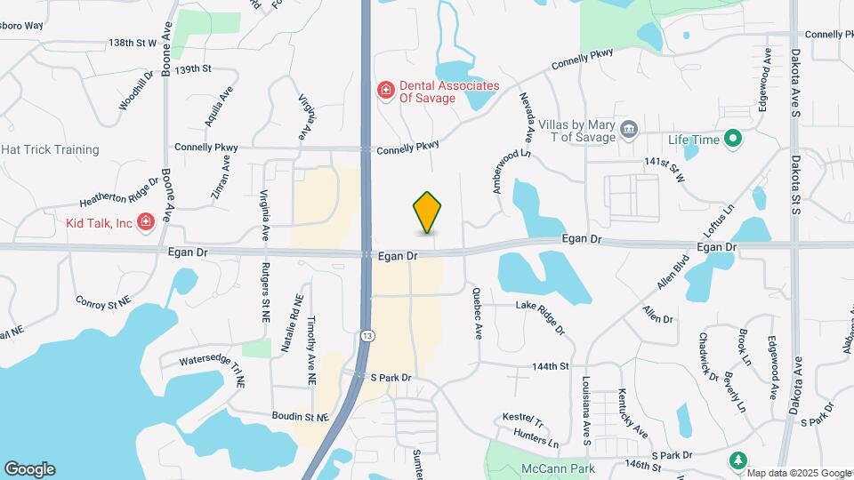 7520 Egan Dr Map and Location Details