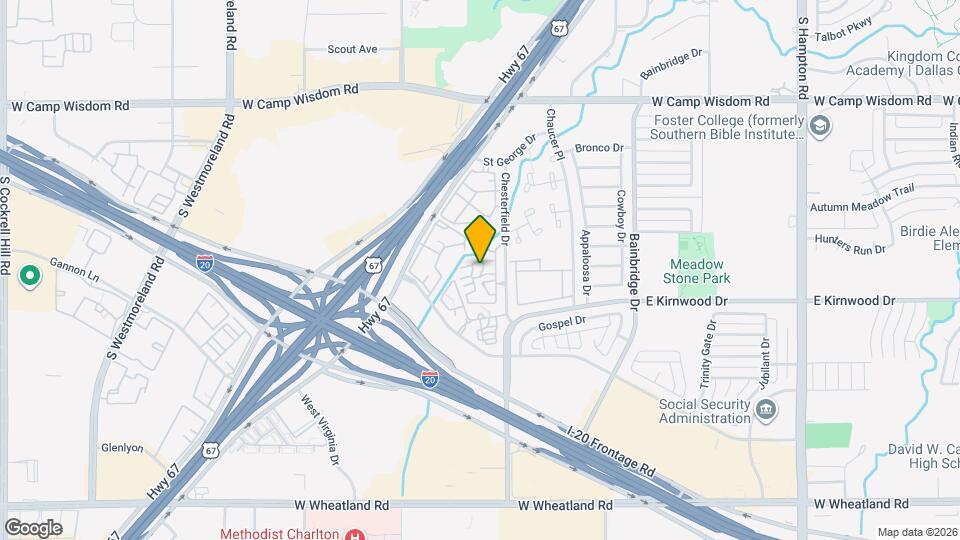 7501 Chesterfield Dr Map and Location Details