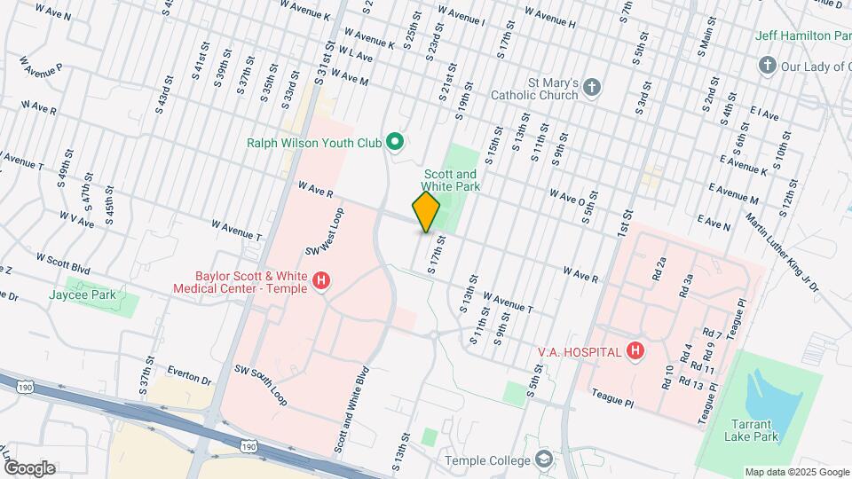 1809 S 19th St Map and Location Details