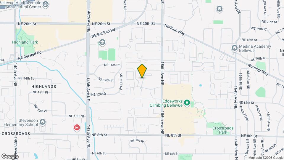 1415 154th Ave NE Map and Location Details