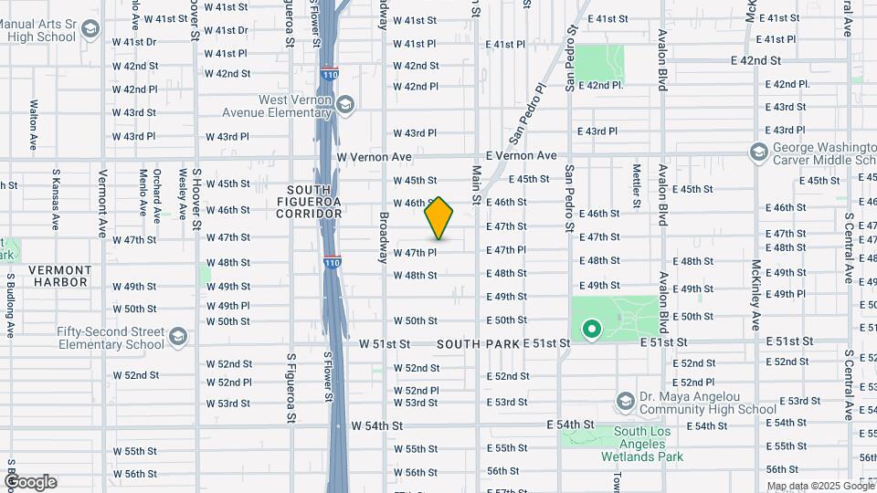 149 W 47th Pl Mapa y Detalles de la Ubicación