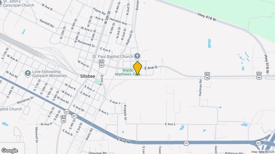 800 E Ave H Map and Location Details