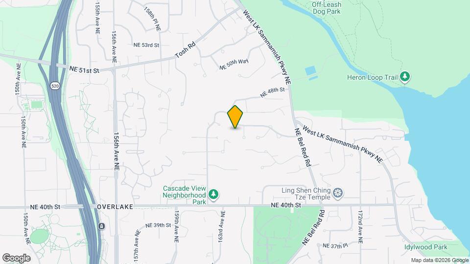 4518 164th Ct NE Map and Location Details