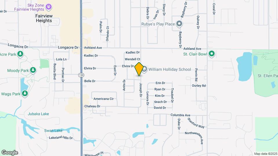 421 Joseph Dr Map and Location Details