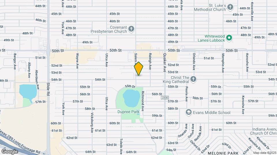 4518 54th St Map and Location Details